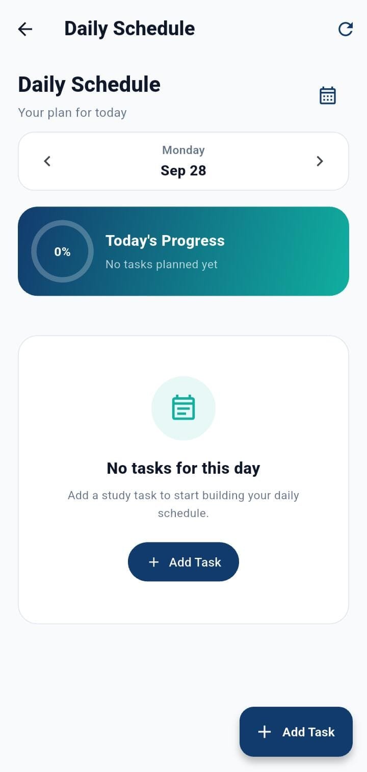 ECMatie Daily Schedule